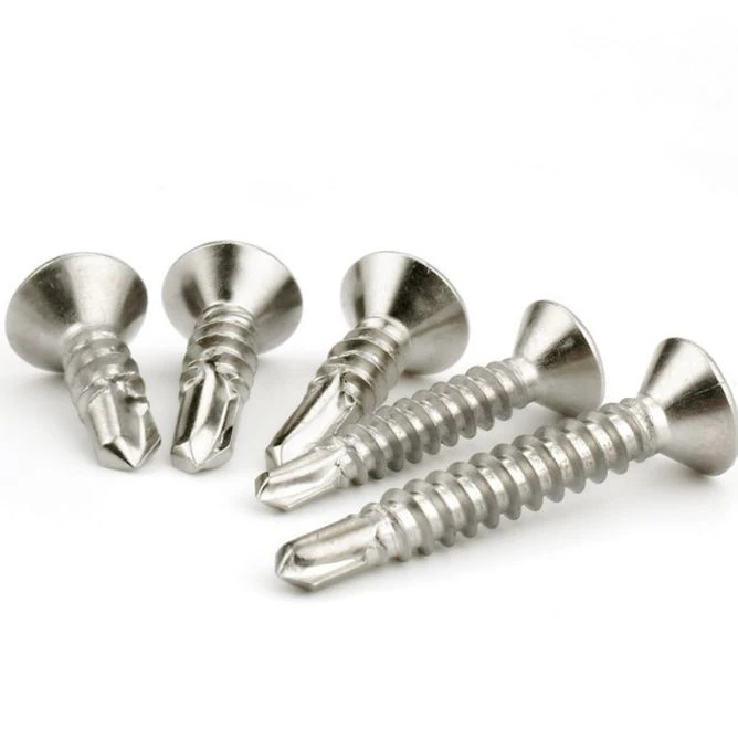 CSK HEAD SELF DRILLING SCREWS STAINLESS STEEL factory