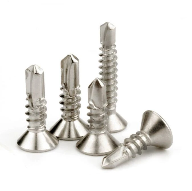CSK HEAD SELF DRILLING SCREWS STAINLESS STEEL high quality